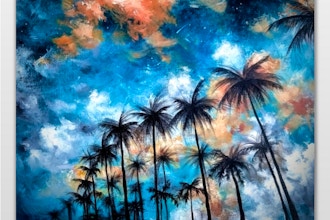 Virtual Paint Nite: Cali Vibes (Ages 13+)